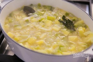 Картофельный суп с луком - фото шаг 4