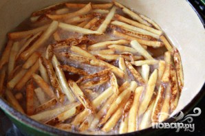 Хрустящий картофель-фри - фото шаг 5