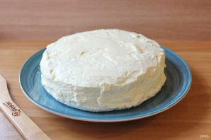 Торт безе с заварным кремом - фото шаг 15