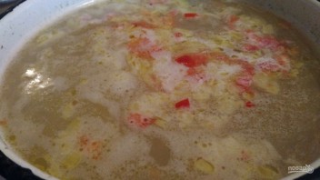 Суп с куриными желудками и пшеном - фото шаг 6