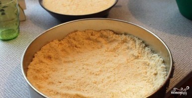 Творожный пирог с песочной крошкой - фото шаг 6
