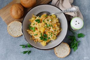 Овощное рагу с картофелем и капустой - фото шаг 13