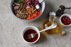 Салат "Тбилиси" с гранатом - фото шаг 13