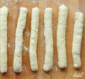 Хлебные палочки с сыром - фото шаг 2