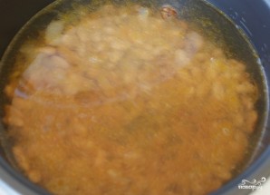 Суп с фасолью в мультиварке - фото шаг 3