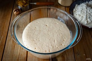 Кулич с орехами - фото шаг 12