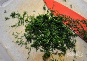 Салат со свежей капустой и огурцом - фото шаг 5