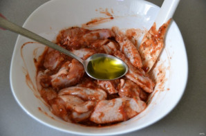 Крылышки "барбекю" в маринаде из томатного соуса - фото шаг 8