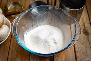 Постные вареники с грибами - фото шаг 2