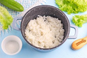 Роллы с мидиями - фото шаг 2