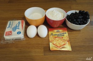 Пирог с черноплодной рябиной - фото шаг 1