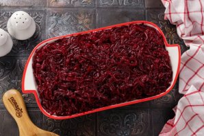 Селедка под шубой с яйцом