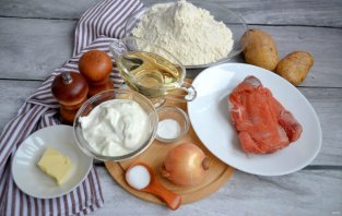 Курник с рыбой