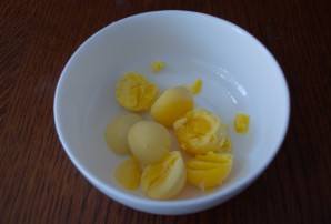 Яйца с начинкой - фото шаг 3