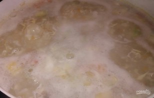 Суп с хеком и яйцом - фото шаг 8