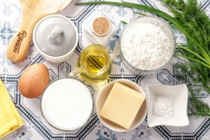 Блинчики с сыром - фото шаг 1