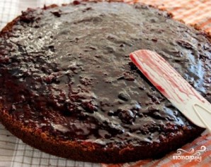 Шоколадно-творожный торт - фото шаг 12