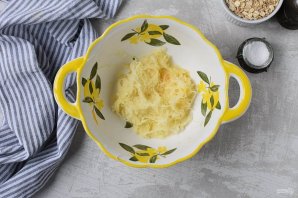 Постные котлеты из тыквы - фото шаг 3