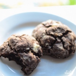 Двойное шоколадное печенье - фото шаг 11