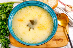 Сырный суп без блендера - фото шаг 6