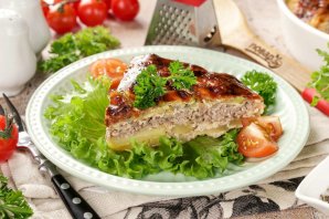 Запеканка из кабачков с картошкой и фаршем в духовке - фото шаг 19