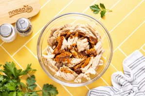 Соевое мясо в аэрогриле - фото шаг 6