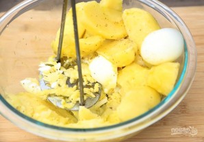 Пюре картофельное с яйцом - фото шаг 4