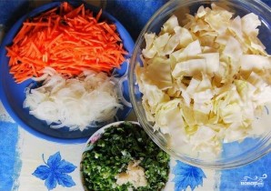 Салат из капусты по-корейски - фото шаг 1