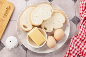 Бутерброды с сыром в аэрогриле - фото шаг 1