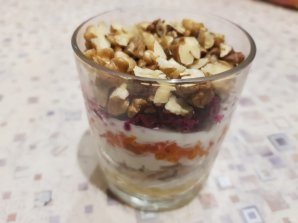 Овощной салат с полентой "Bravolli" и мясом кролика - фото шаг 8