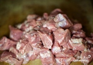 Мясо с лисичками - фото шаг 4