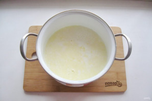 Домашний сыр с укропом - фото шаг 5