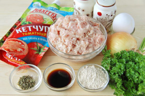 Тефтели без риса в томатном соусе с кетчупом - фото шаг 1