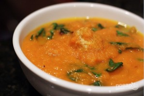 Суп-пюре из моркови с фрикадельками - фото шаг 5