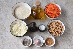 Овощной плов - фото шаг 1