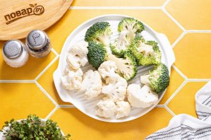 Овощи в микроволновке - фото шаг 2