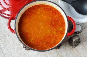 Постный овощной суп - фото шаг 11