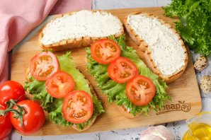 Двойной бутерброд - фото шаг 6