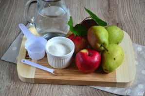 Яблоки и груши маринованные - фото шаг 1