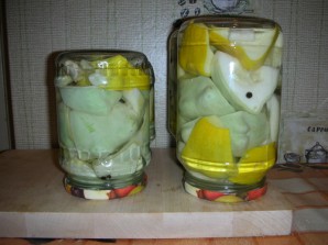 Маринованные патисоны с лимонной кислотой - фото шаг 4