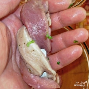 Шашлык из трех видов мяса - фото шаг 5