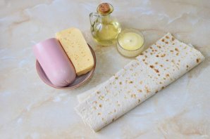 Конвертики с ветчиной и сыром - фото шаг 1