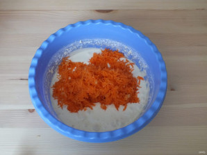 Кекс морковный в мультиварке - фото шаг 6
