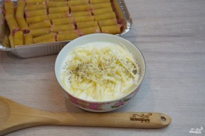 Макароны, фаршированные фаршем и сыром, в духовке - фото шаг 4
