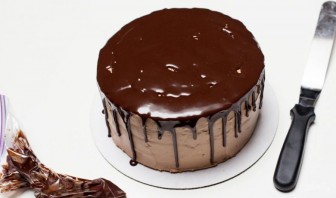 Шоколадно-ореховый тортик - фото шаг 11