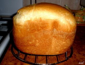 Вкусный белый хлеб в хлебопечке - фото шаг 4