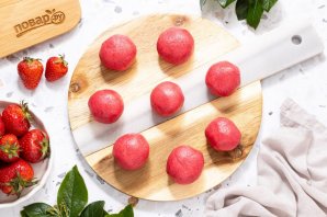 Клубничное печенье - фото шаг 12