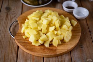 Рассольник с курицей - фото шаг 9