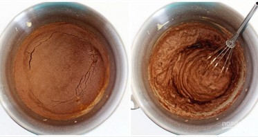 Шоколадный бисквит простой - фото шаг 3