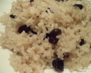 Сладкий рис с изюмом - фото шаг 5